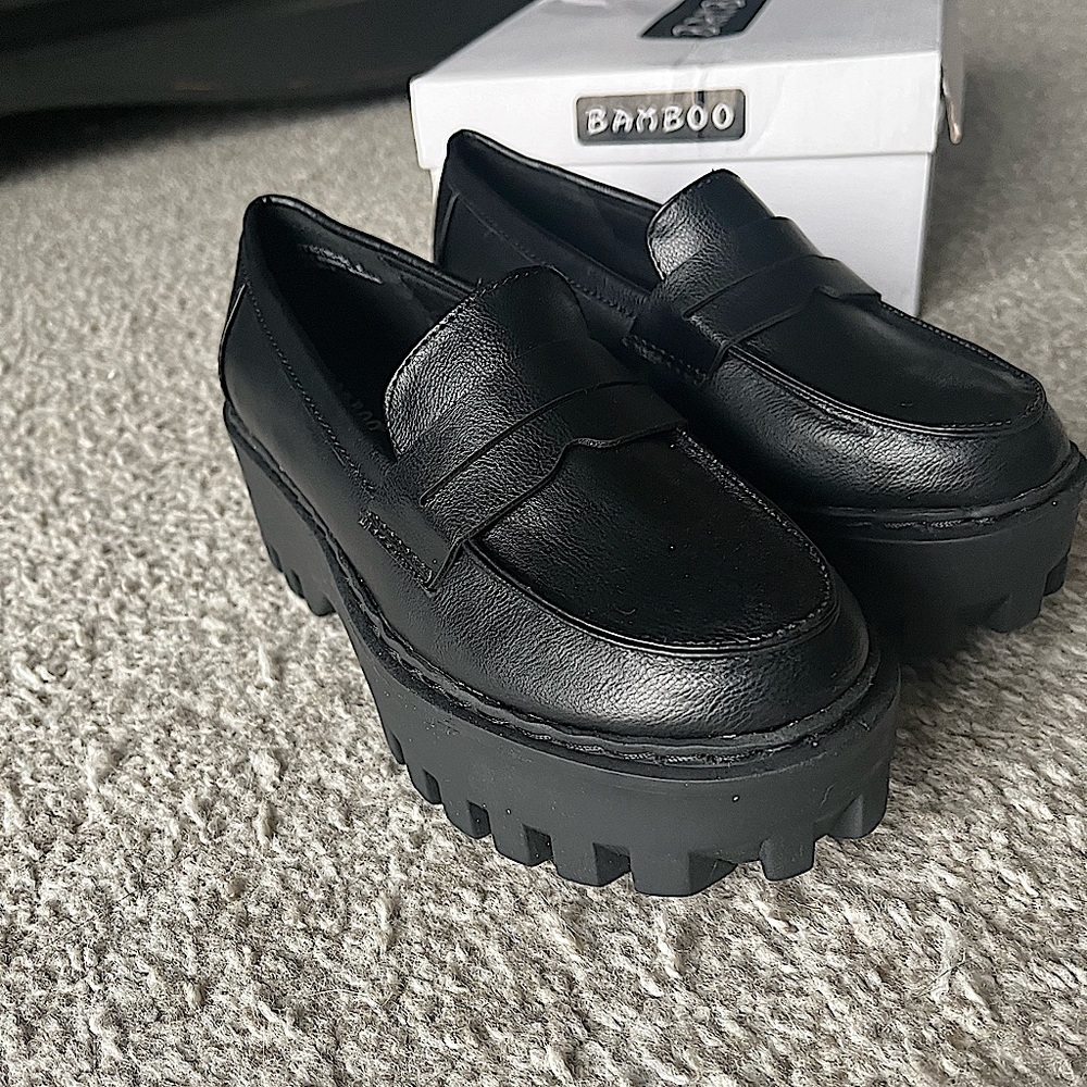 PLATFORM LOAFERS!